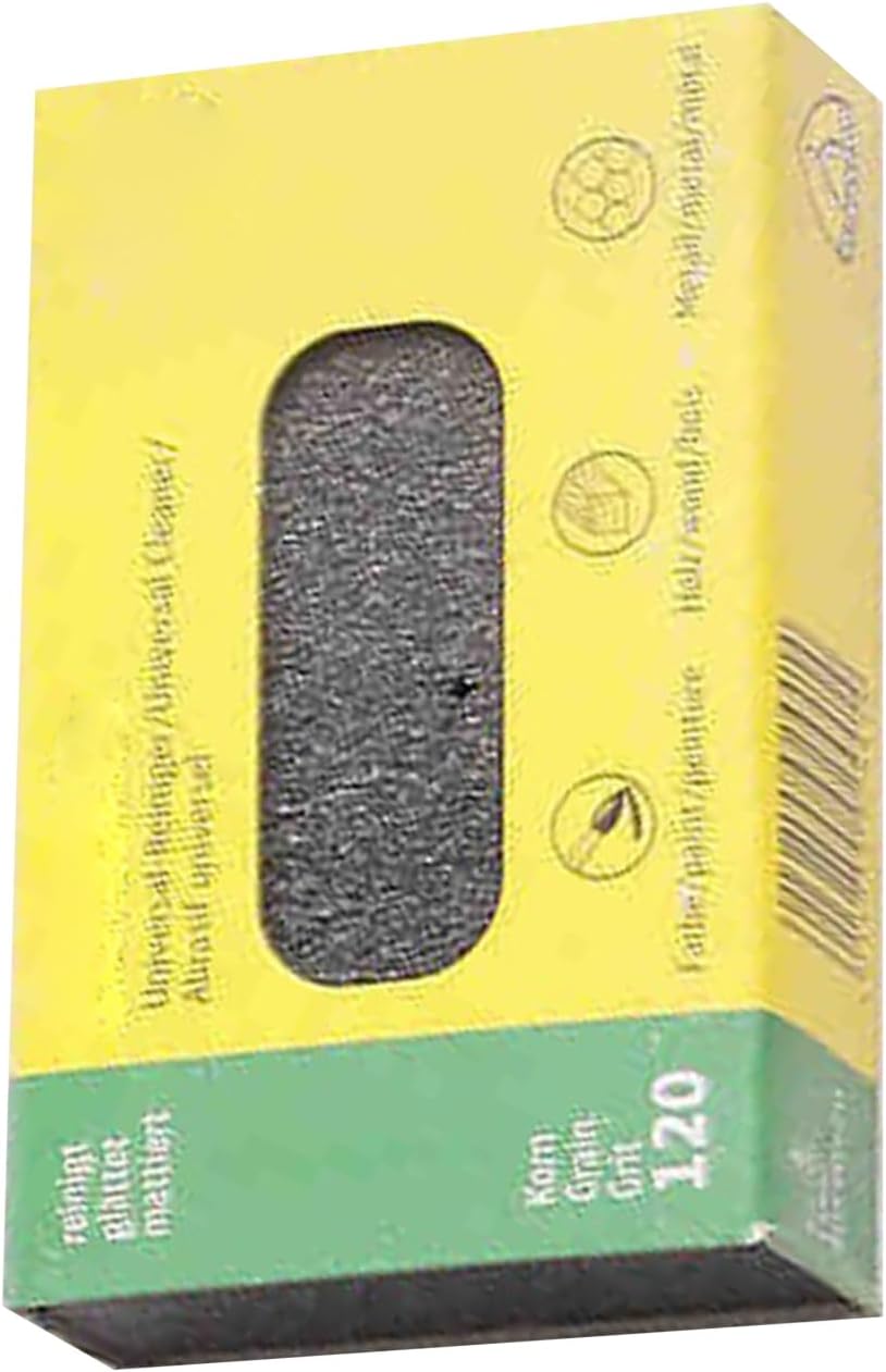 Fine Grit Rust Eraser Block 80x50x20mm Smooth Stainless Finish Scratch Removal Polishing Long Lasting for Home Workshop