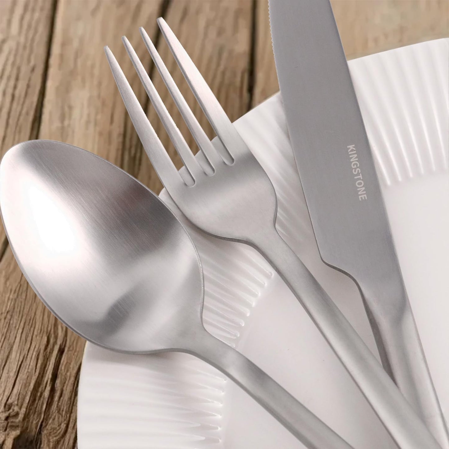 48-Piece Silverware Set with Steak Knives, Flatware Set for 8, 18/10 Stainless Steel Tableware Cutlery Set for Home Restaurant, Mirror Finish,Modern Design