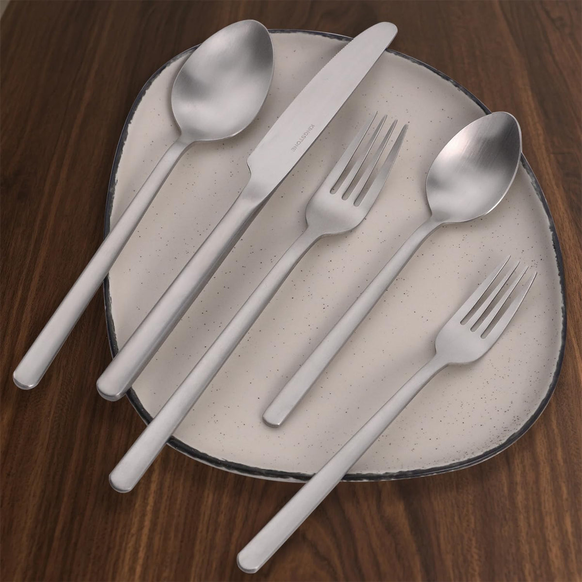 48-Piece Silverware Set with Steak Knives, Flatware Set for 8, 18/10 Stainless Steel Tableware Cutlery Set for Home Restaurant, Mirror Finish,Modern Design