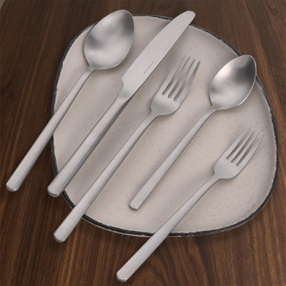 48-Piece Silverware Set with Steak Knives, Flatware Set for 8, 18/10 Stainless Steel Tableware Cutlery Set for Home Restaurant, Mirror Finish,Modern Design