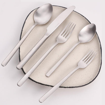 48-Piece Silverware Set with Steak Knives, Flatware Set for 8, 18/10 Stainless Steel Tableware Cutlery Set for Home Restaurant, Mirror Finish,Modern Design
