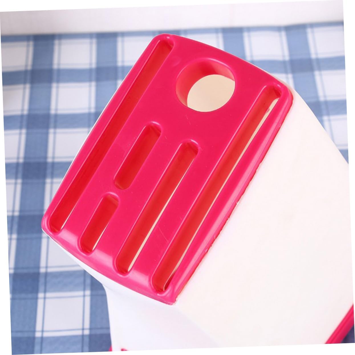 Multifunctional Knife Holder Rack Plastic Drainage Kitchen Tool Storage Organizer Non-Slip Knife Block for Home and Kitchen Supplies