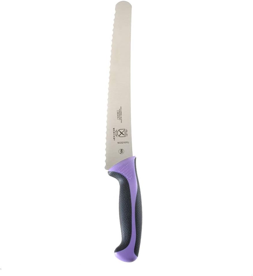 Millennia Color Handle Cutlery 3" Slim Paring Knife Purple - Colors A