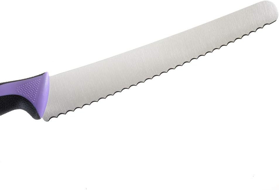 Millennia Color Handle Cutlery 3" Slim Paring Knife Purple - Colors A