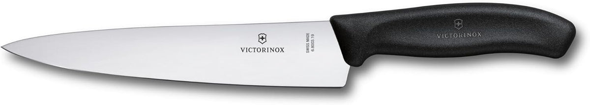 Swiss Classic 8 Inch Carving Knife, Black