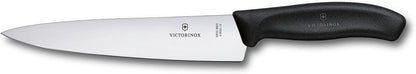 Swiss Classic 8 Inch Carving Knife, Black
