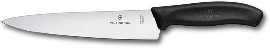 Swiss Classic 8 Inch Carving Knife, Black
