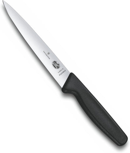 Swiss Classic 8 Inch Carving Knife, Black