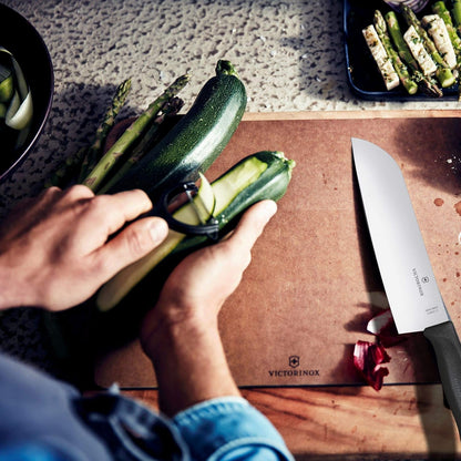 Swiss Classic 8 Inch Carving Knife, Black