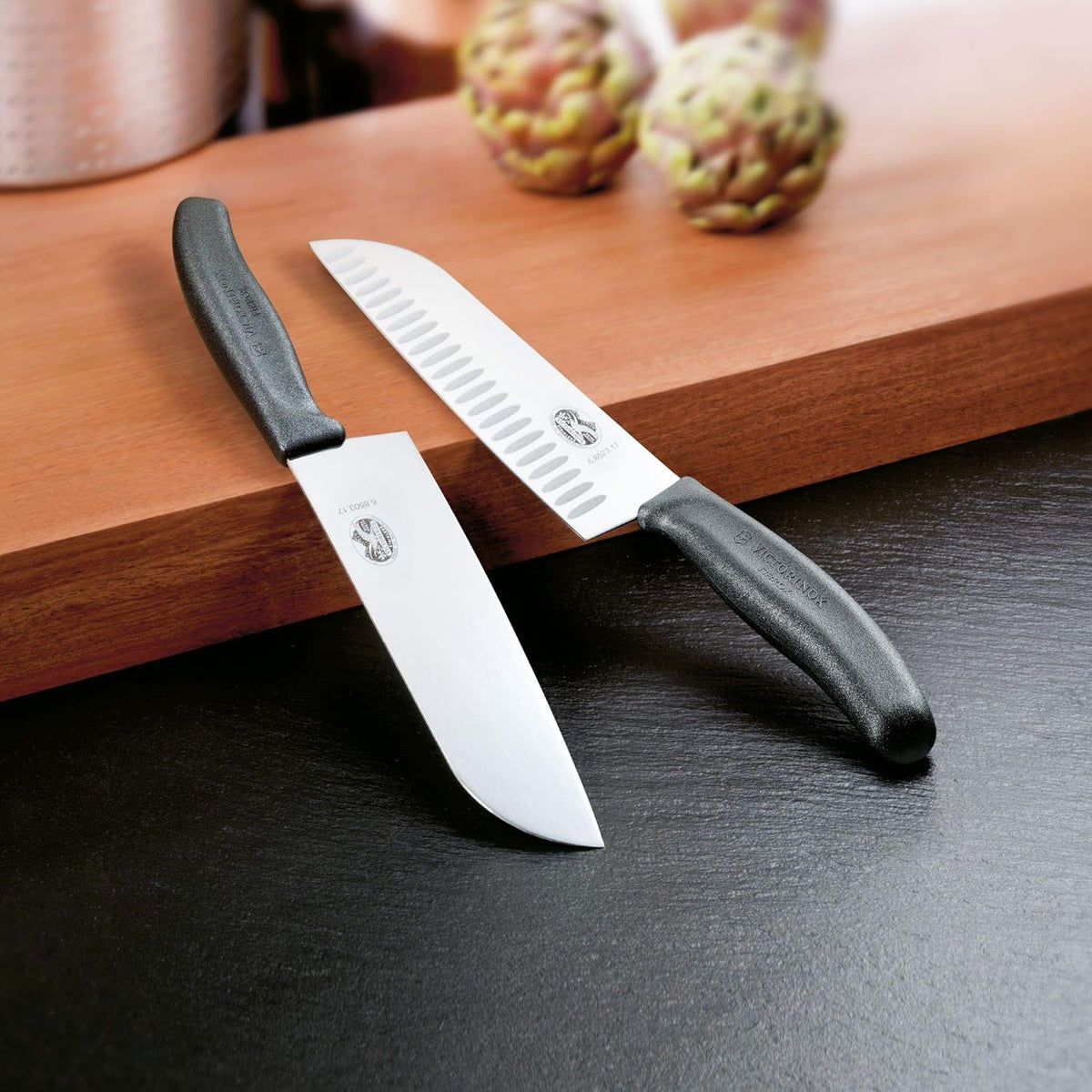 Swiss Classic 8 Inch Carving Knife, Black