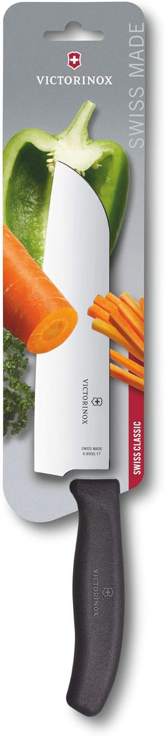 Swiss Classic 8 Inch Carving Knife, Black