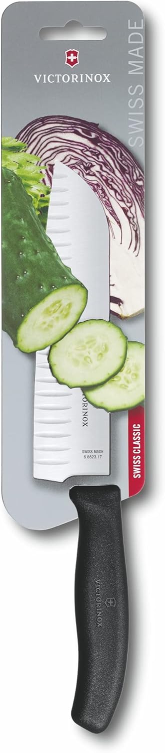 Swiss Classic 8 Inch Carving Knife, Black