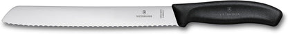 Swiss Classic 8 Inch Carving Knife, Black