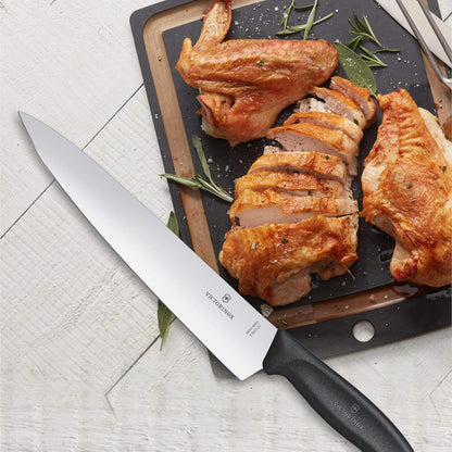 Swiss Classic 8 Inch Carving Knife, Black