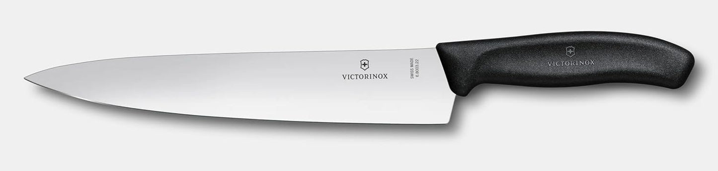 Swiss Classic 8 Inch Carving Knife, Black