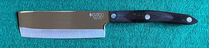Nakiri Knife-This is THE knife for vegetable prep. Designed for clean slicing, chopping and dicing of fruits and vegetables