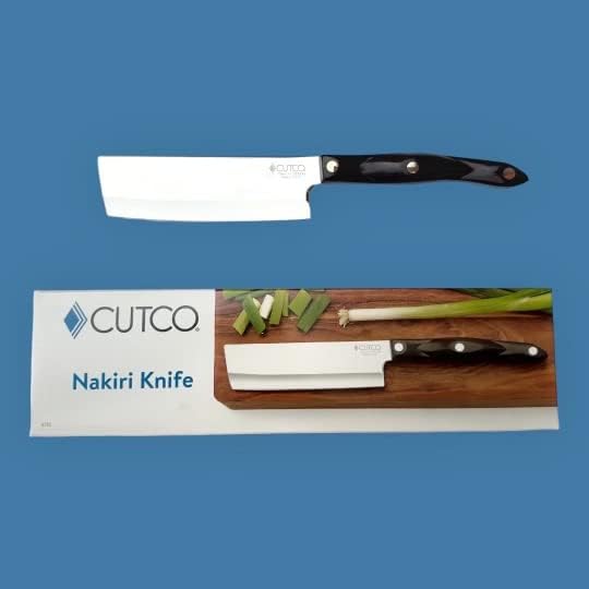 Nakiri Knife-This is THE knife for vegetable prep. Designed for clean slicing, chopping and dicing of fruits and vegetables
