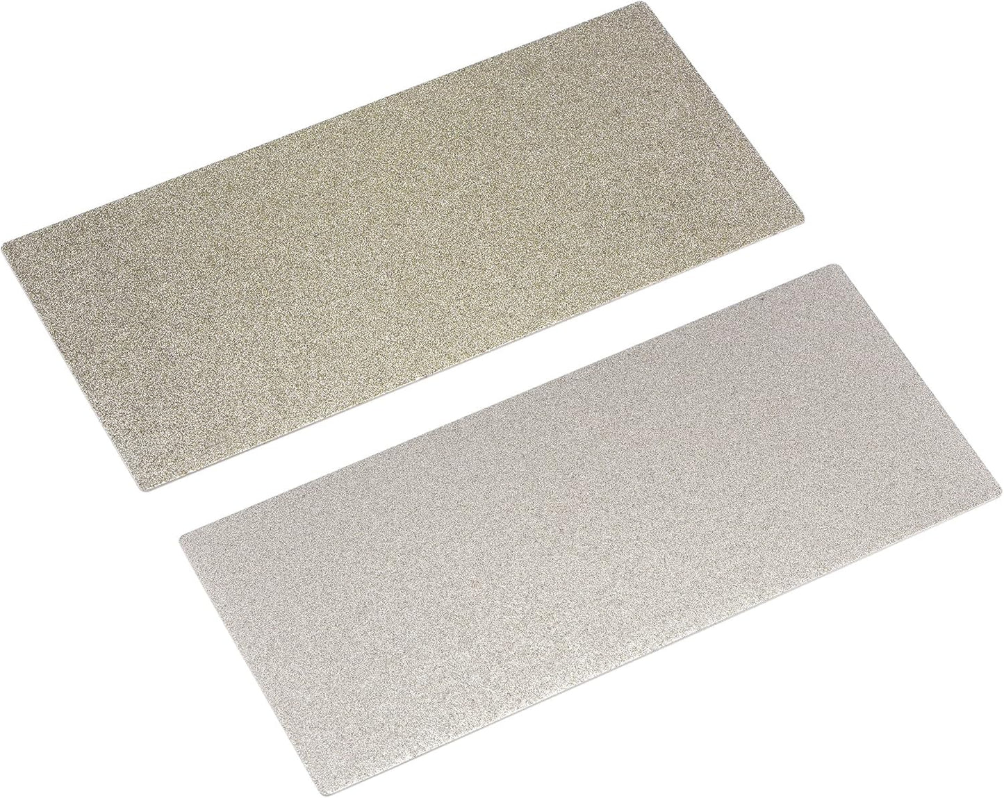 Diamond Whetstone Sharpening Stone, 170mm x 75mm 80 Grit 120 Grit Sharpener Grinding Plate Abrasive Tool Set 2pcs