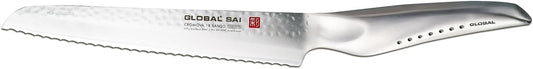 Global SAI-M04, SAI Bread/Sandwich Knife, 6-1/2", Stainless Steel
