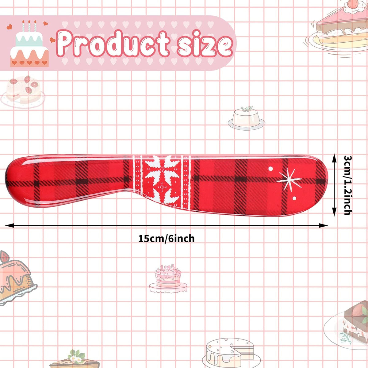 6 Pieces Butter Spreader 6 Inch Plastic Butter Knife Colorful Cheese Knife Spreader Summer Kitchen Gifts for Cream Cheese, Sandwich, Jam, Jelly(Floral Style)