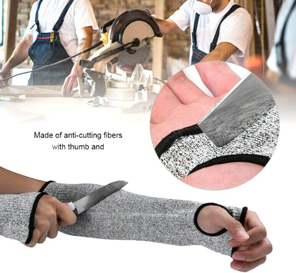 Cut Resistant Nitrile Gloves and Sleeves with EN388 Level 5 Protection