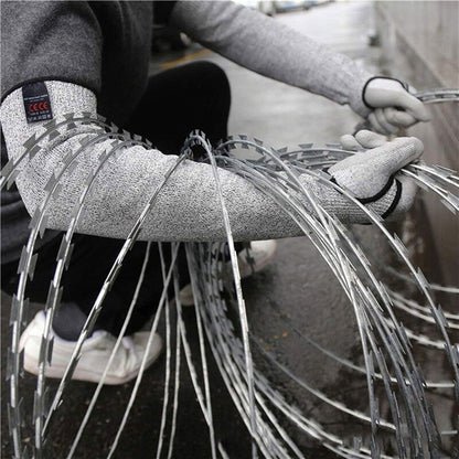 Cut Resistant Nitrile Gloves and Sleeves with EN388 Level 5 Protection