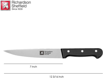 Universal NSF Approved Professional Butcher Knife with Notches, 10-Inch