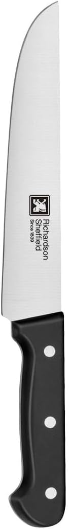 Universal NSF Approved Professional Butcher Knife with Notches, 10-Inch