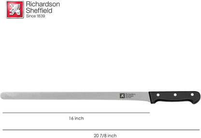 Universal NSF Approved Professional Butcher Knife with Notches, 10-Inch