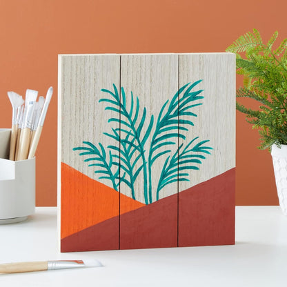 Wood Blocks - Wood Boards for Crafts & MDF Board Projects - Carving Blocks & Smooth Painting Surface - 3 x 10 in, 1 in Thick, 4-Pack