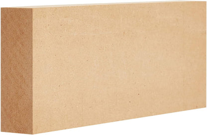 Wood Blocks - Wood Boards for Crafts & MDF Board Projects - Carving Blocks & Smooth Painting Surface - 3 x 10 in, 1 in Thick, 4-Pack