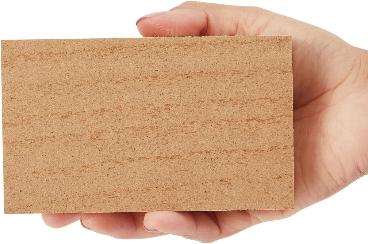 Wood Blocks - Wood Boards for Crafts & MDF Board Projects - Carving Blocks & Smooth Painting Surface - 3 x 10 in, 1 in Thick, 4-Pack