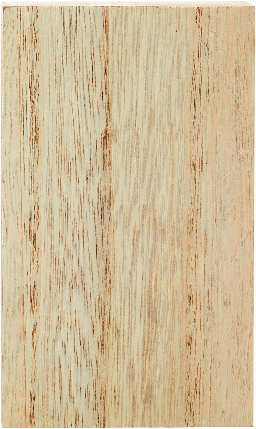 Wood Blocks - Wood Boards for Crafts & MDF Board Projects - Carving Blocks & Smooth Painting Surface - 3 x 10 in, 1 in Thick, 4-Pack