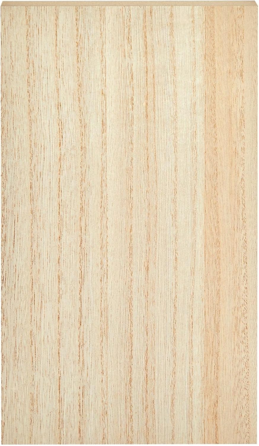 Wood Blocks - Wood Boards for Crafts & MDF Board Projects - Carving Blocks & Smooth Painting Surface - 3 x 10 in, 1 in Thick, 4-Pack
