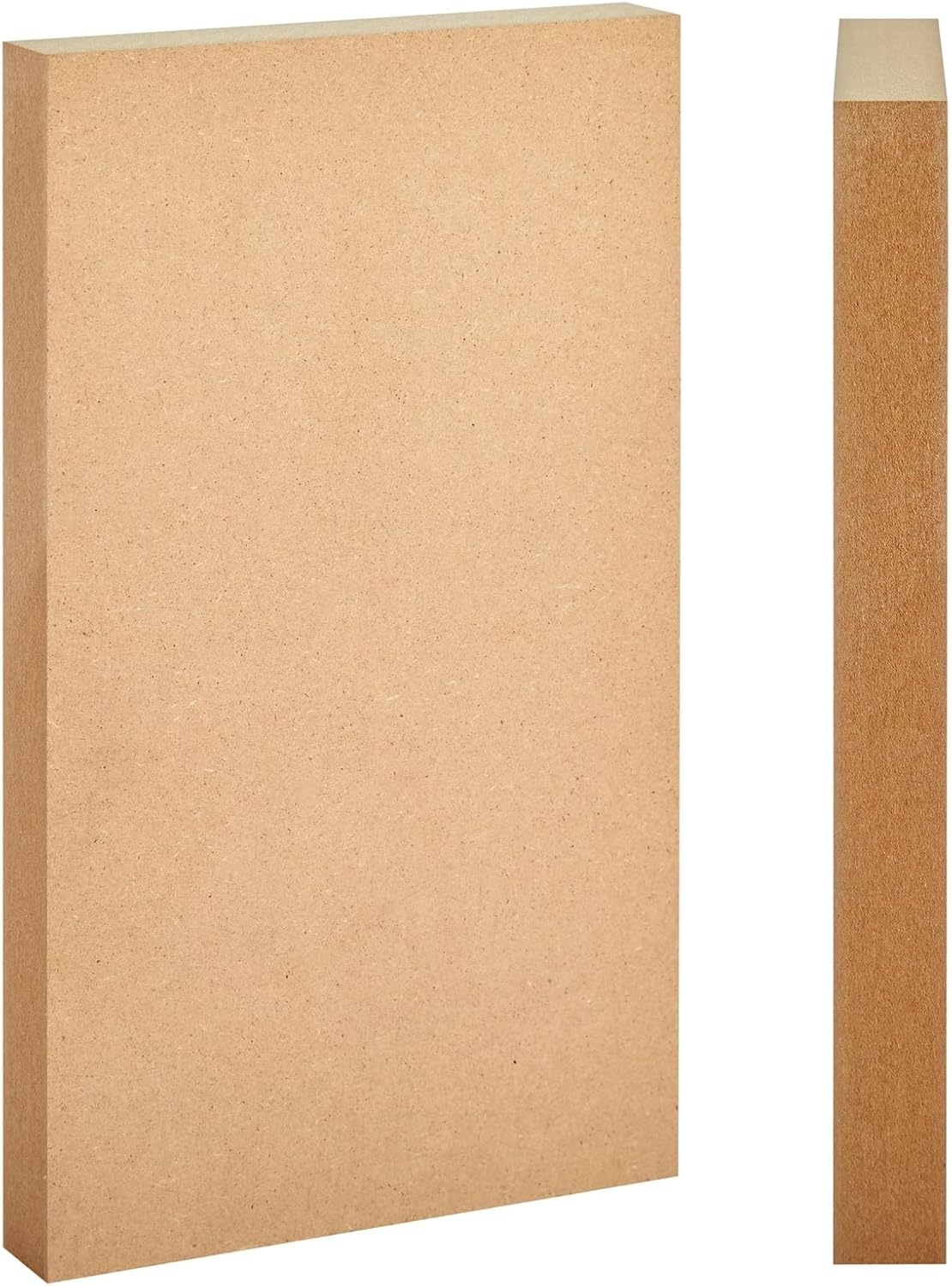 Wood Blocks - Wood Boards for Crafts & MDF Board Projects - Carving Blocks & Smooth Painting Surface - 3 x 10 in, 1 in Thick, 4-Pack