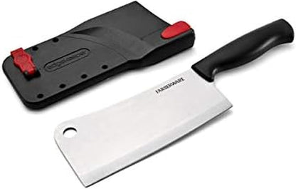 EdgeKeeper 6 Inch Chef Knife with Self-Sharpening Blade Cover, High-Carbon Stainless Steel Kitchen Knife for Slicing, Dicing, and Mincing