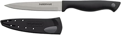 EdgeKeeper 6 Inch Chef Knife with Self-Sharpening Blade Cover, High-Carbon Stainless Steel Kitchen Knife for Slicing, Dicing, and Mincing