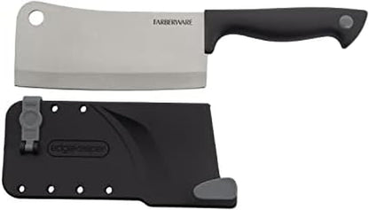 EdgeKeeper 6 Inch Chef Knife with Self-Sharpening Blade Cover, High-Carbon Stainless Steel Kitchen Knife for Slicing, Dicing, and Mincing