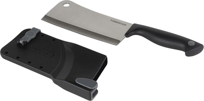 EdgeKeeper 6 Inch Chef Knife with Self-Sharpening Blade Cover, High-Carbon Stainless Steel Kitchen Knife for Slicing, Dicing, and Mincing