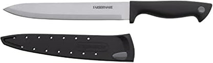 EdgeKeeper 6 Inch Chef Knife with Self-Sharpening Blade Cover, High-Carbon Stainless Steel Kitchen Knife for Slicing, Dicing, and Mincing