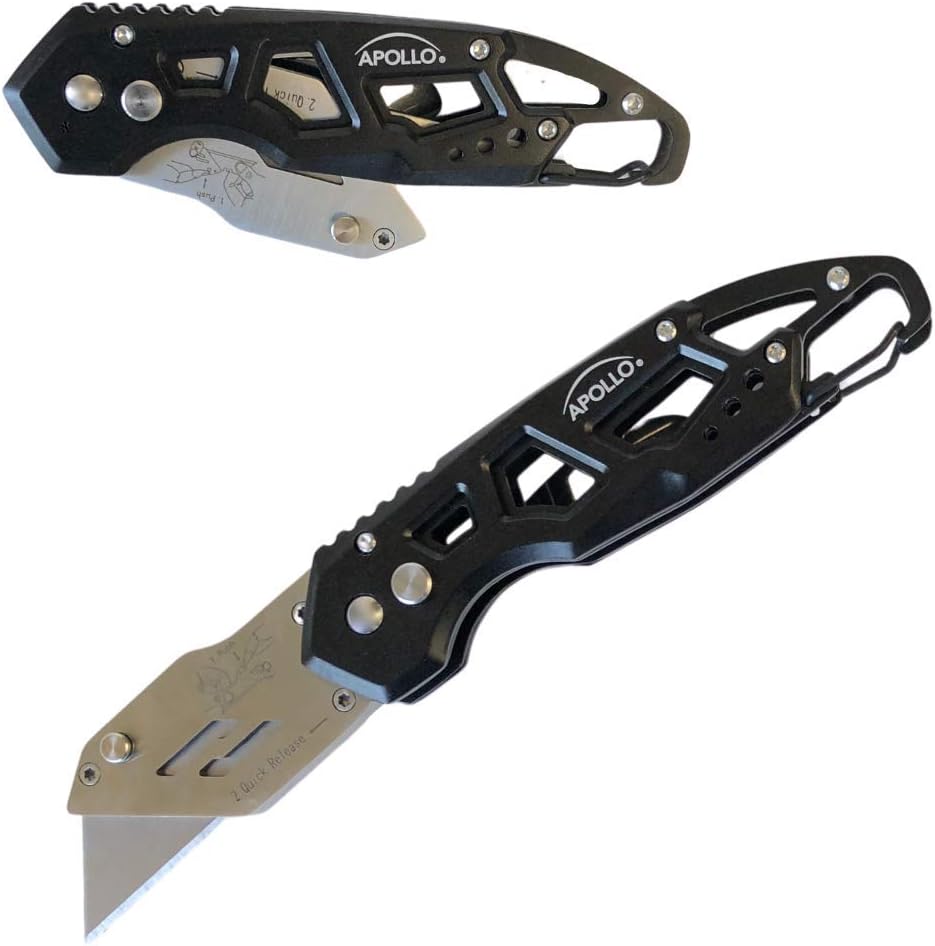 Foldable Utility Knife, Black DT5017