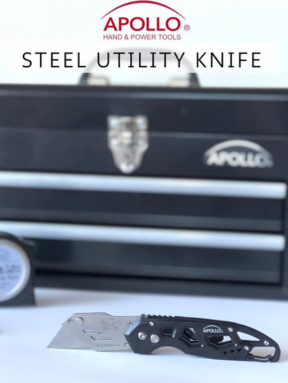 Foldable Utility Knife, Black DT5017