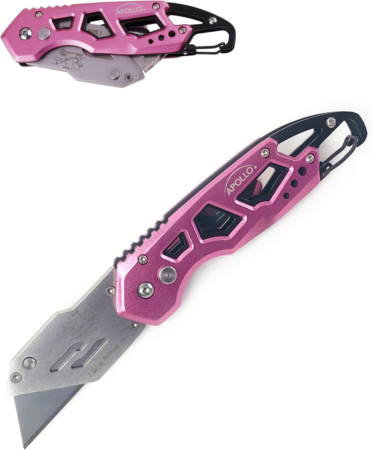 Foldable Utility Knife, Black DT5017
