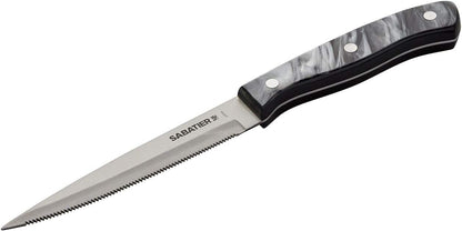 Triple Riveted Paring Knife, 3.5-Inch, High-Carbon Stainless Steel, Razor-Sharp Kitchen Knife to Cut Fruit, Vegetables and more, White