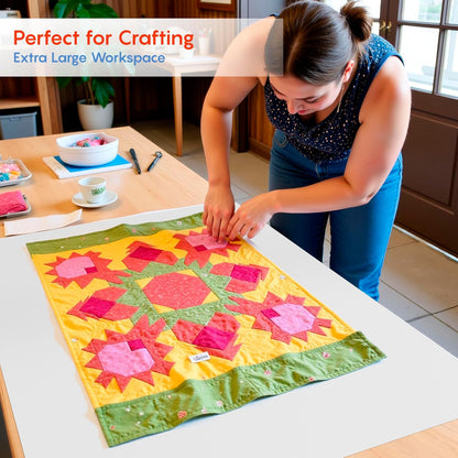 Extra Large Flexible Kitchen Mat – 23.4" x 35.6" x 0.08" – Ultra Thin Chopping Board, durable, Non-Slip, and Versatile Kitchen Extra Large Cutting Board and Craft Cutting Mat (1)
