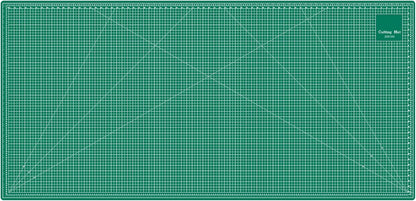 18"x12" Thickened Self Healing Cutting Mat, A3 Rotary Cutting Sewing Mat for Crafts, Double Sided 5-Ply Table Cutting Board for Fabric Quilting Art Hobby Project, Pink/Purple