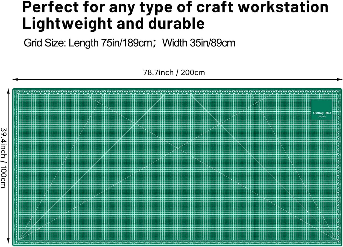 18"x12" Thickened Self Healing Cutting Mat, A3 Rotary Cutting Sewing Mat for Crafts, Double Sided 5-Ply Table Cutting Board for Fabric Quilting Art Hobby Project, Pink/Purple