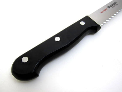 .com Suisin Inox Western-Style Knife Series, Genuine Sakai-Manufactured, Inox Steel 9.8" (250mm) Bread Knife