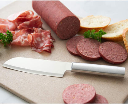 Cook’s Select Knife Gift Set (S53), Silver Handle | 2-Piece Knife Set , Stainless Steel Blade, Silver Cast Aluminum Handle