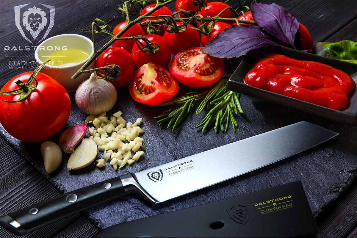 8.5" Kiritsuke Chef Knife - Forged German Steel